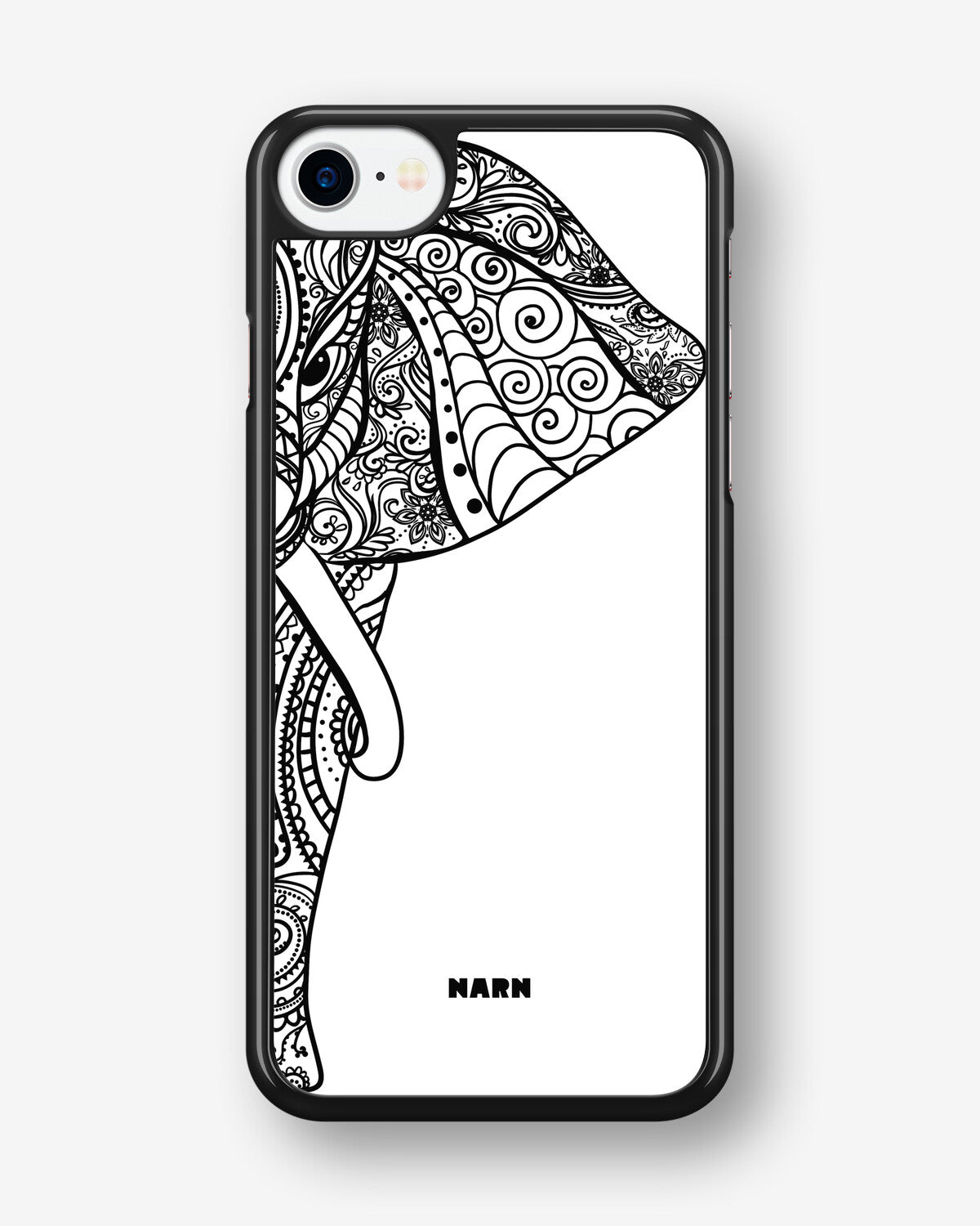 iPhone 7 / iPhone 8 Hard Case – Mandala Elephant - View 1