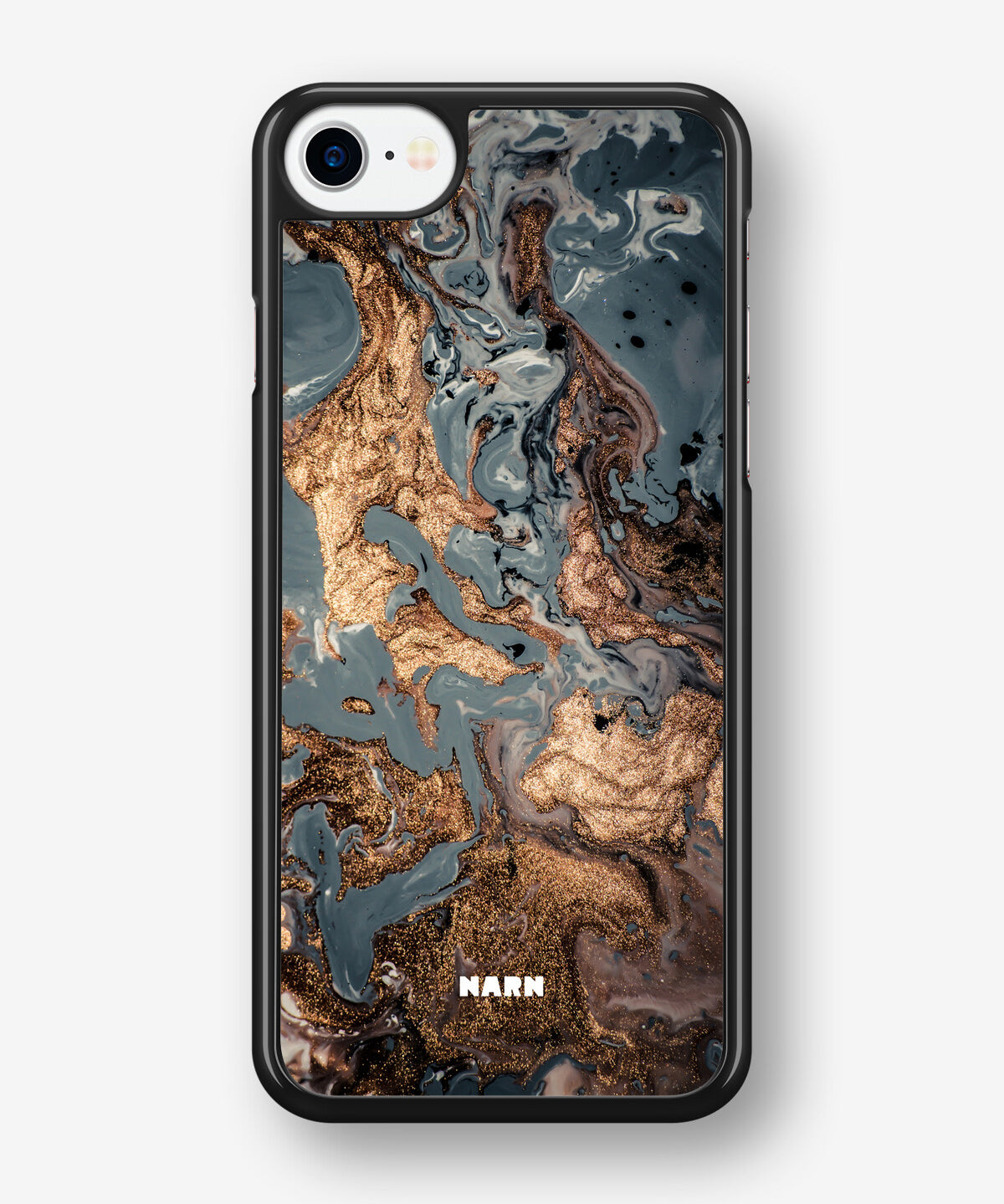 iPhone 7 / iPhone 8 Hard Case – Molten Gold - View 1