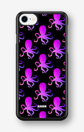 iPhone 7 / iPhone 8 Hard Case – Octopus Pattern - View 1