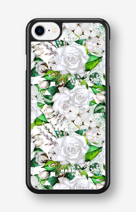 iPhone 7 / iPhone 8 Hard Case – White Bloom - View 1