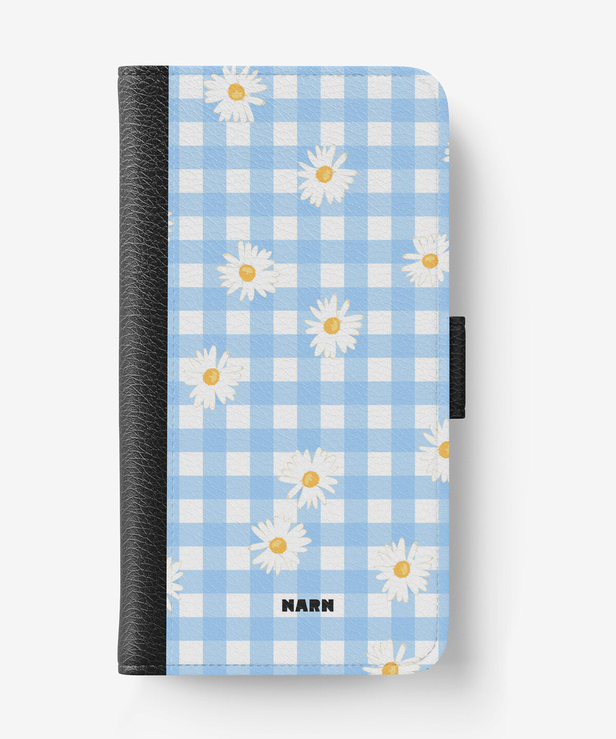 iPhone 7 / iPhone 8 Wallet Case - Blue Daisies - View 1