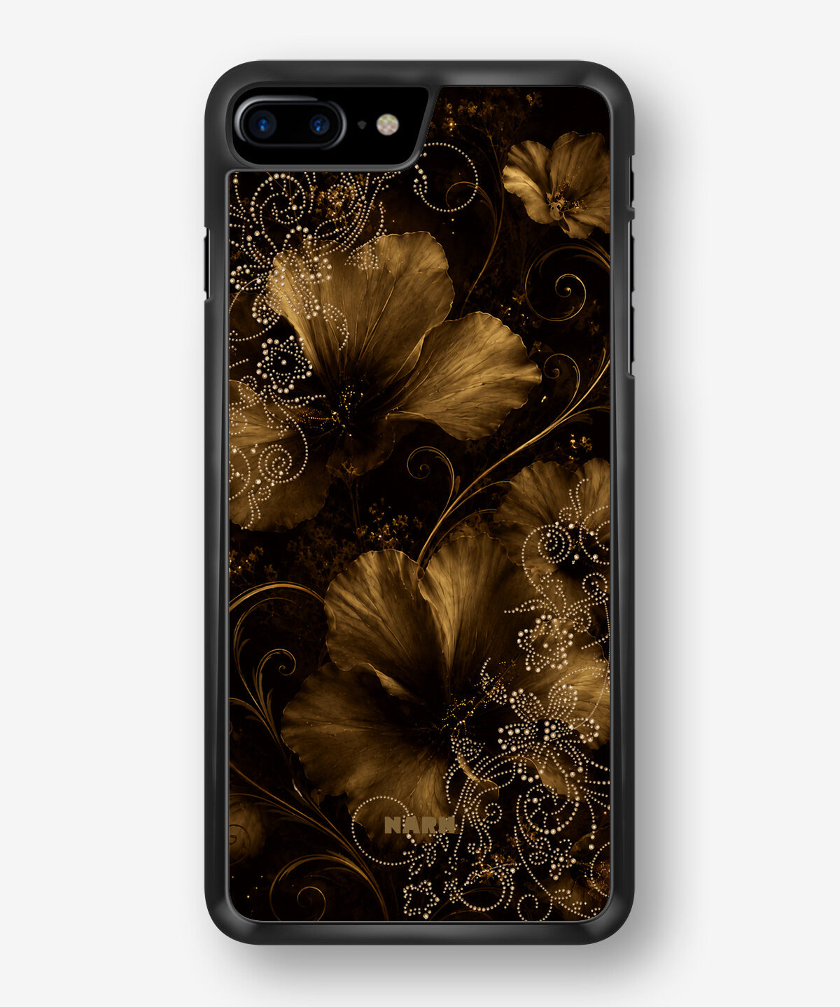 iPhone 7 Plus / 8 Plus Hard Case – Bloom Noir - View 1