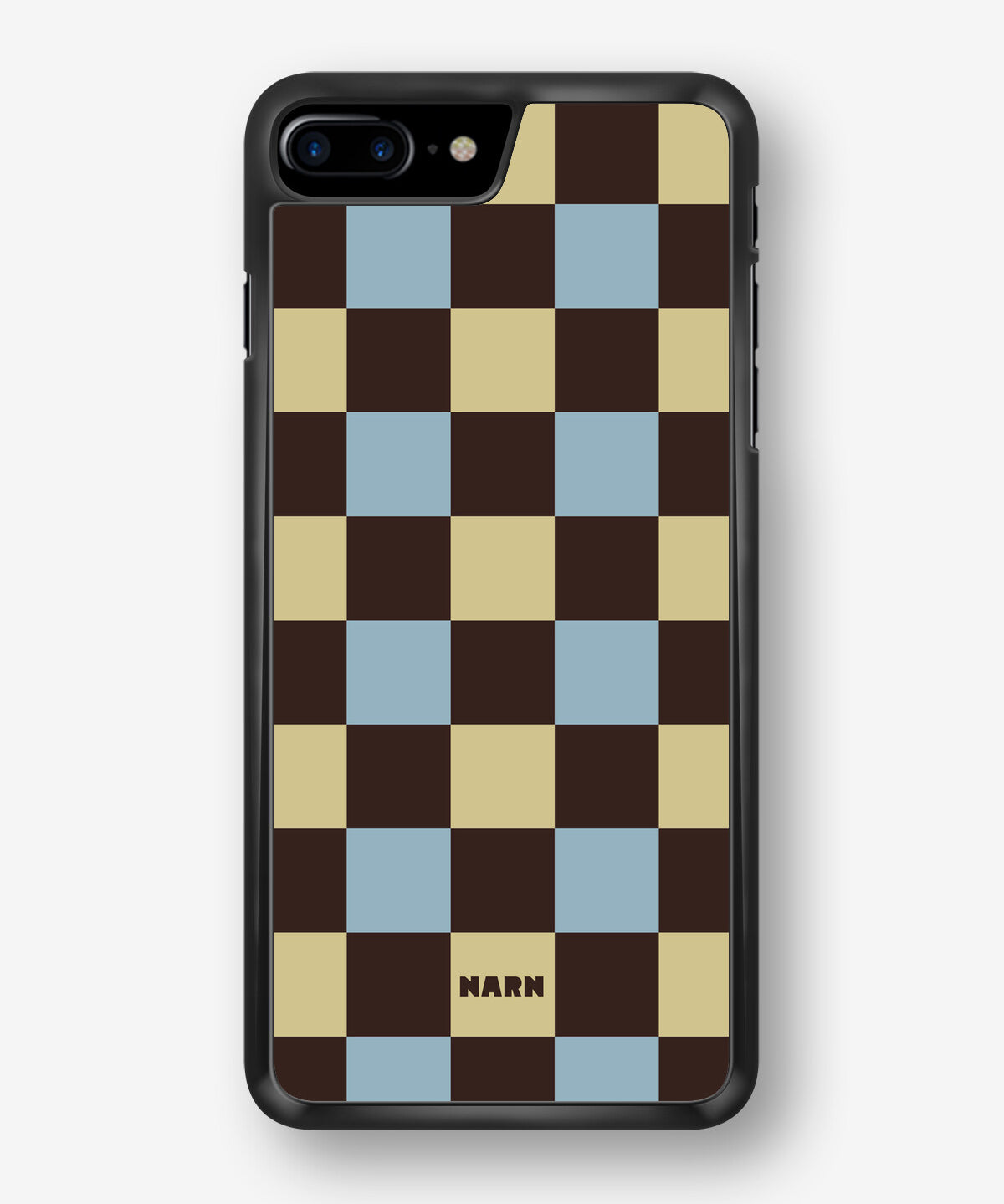 iPhone 7 Plus / 8 Plus Hard Case – Butter Check - View 1