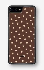 iPhone 7 Plus / 8 Plus Hard Case – Choco Dots - View 1