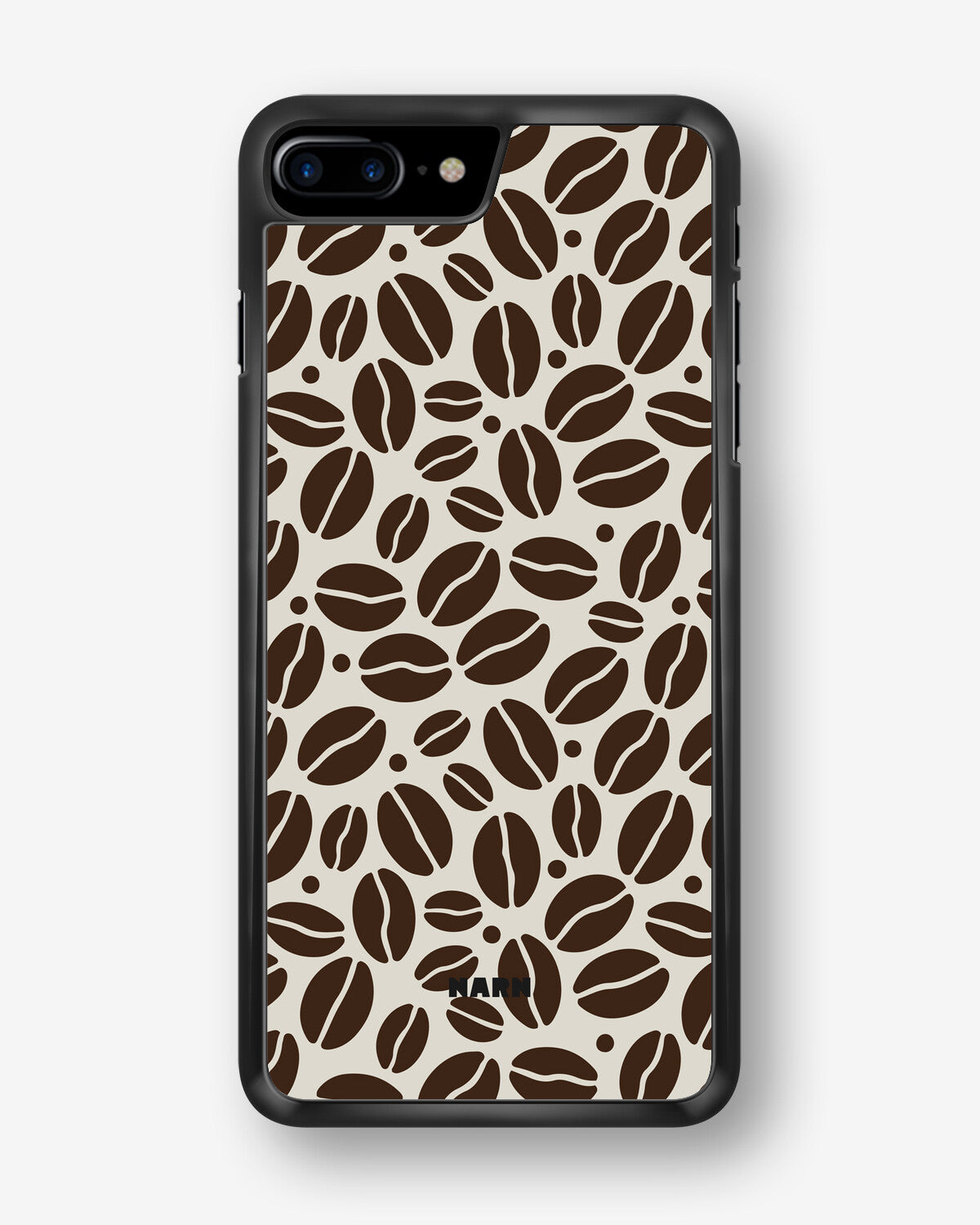 iPhone 7 Plus / 8 Plus Hard Case – Coffee Beans - View 1