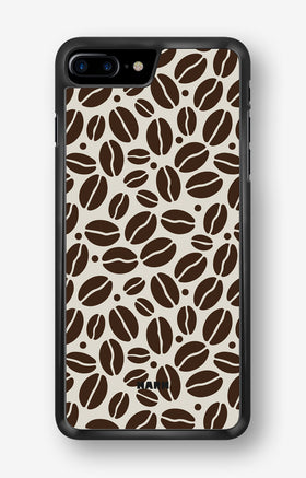 iPhone 7 Plus / 8 Plus Hard Case – Coffee Beans - View 1