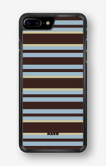 iPhone 7 Plus / 8 Plus Hard Case – Latte Lines - View 1