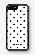 iPhone 7 Plus / 8 Plus Hard Case – Mono Dots - View 1