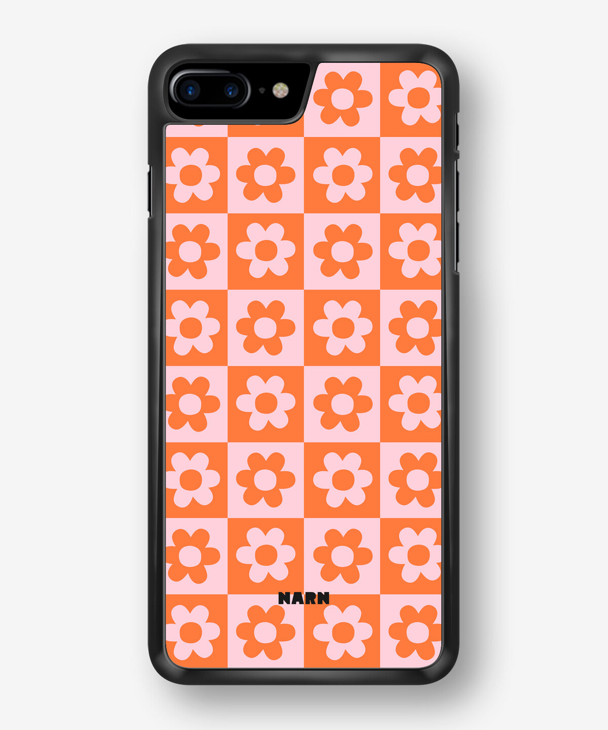 iPhone 7 Plus / 8 Plus Hard Case – Peach Petals - View 1