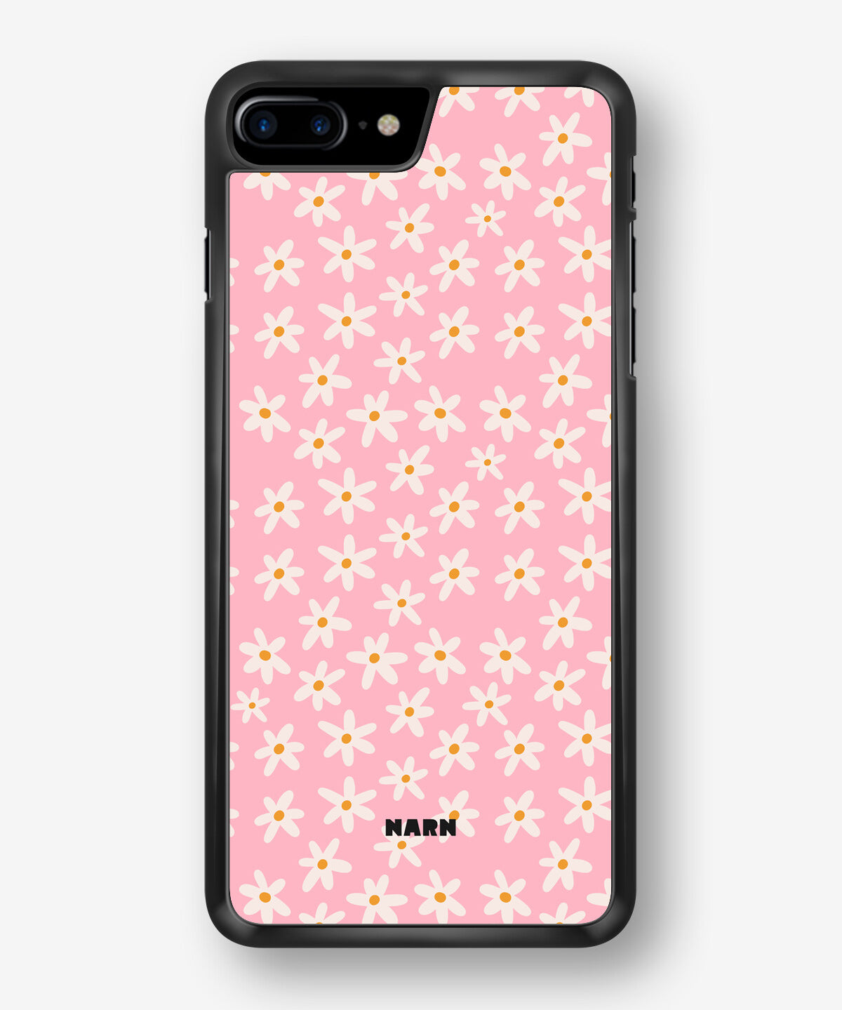 iPhone 7 Plus / 8 Plus Hard Case – Pink Daisy - View 1