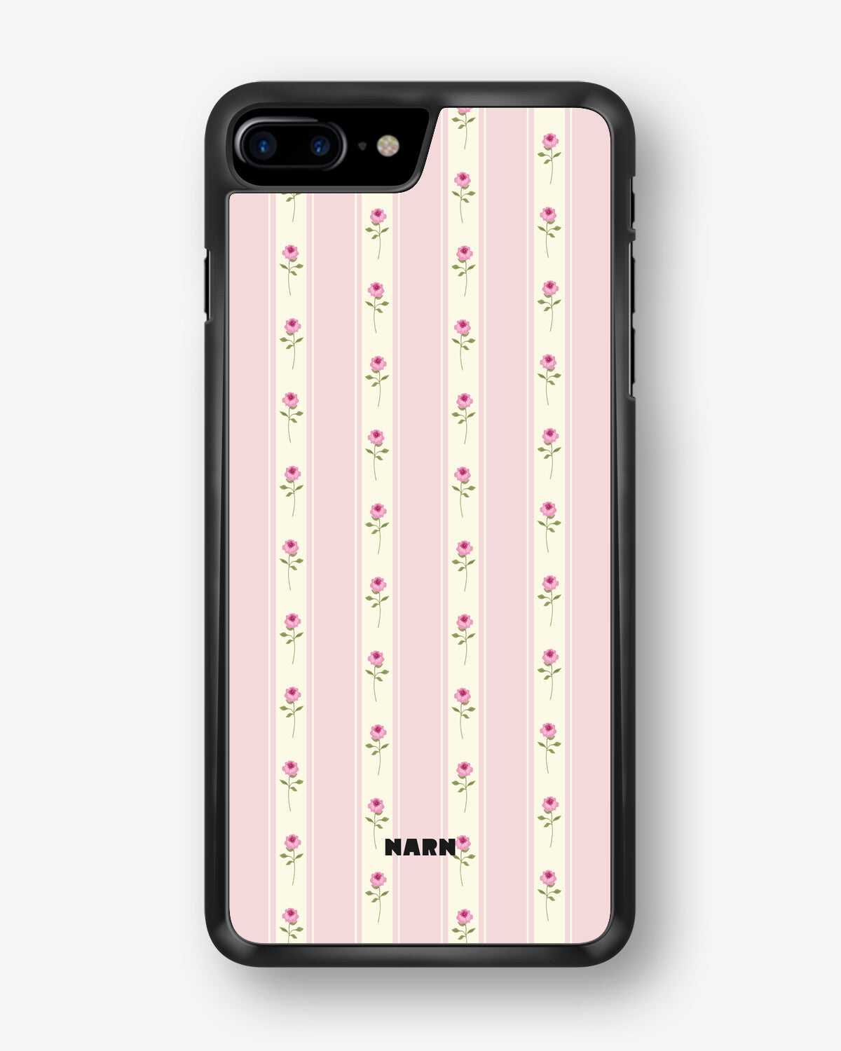 iPhone 7 Plus / 8 Plus Hard Case – Rose Lines - View 1