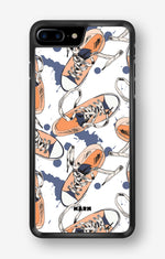 iPhone 7 Plus / 8 Plus Hard Case – Apricot Sneakers - View 1