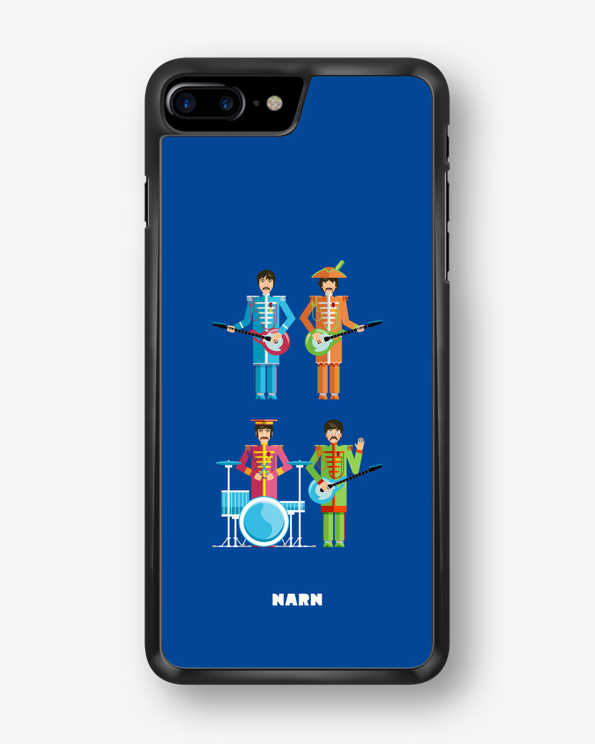 iPhone 7 Plus / 8 Plus Hard Case – Beatles Blue - View 1