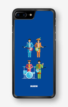 iPhone 7 Plus / 8 Plus Hard Case – Beatles Blue - View 1