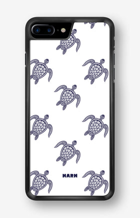 iPhone 7 Plus / 8 Plus Hard Case – Blue Turtles - View 1