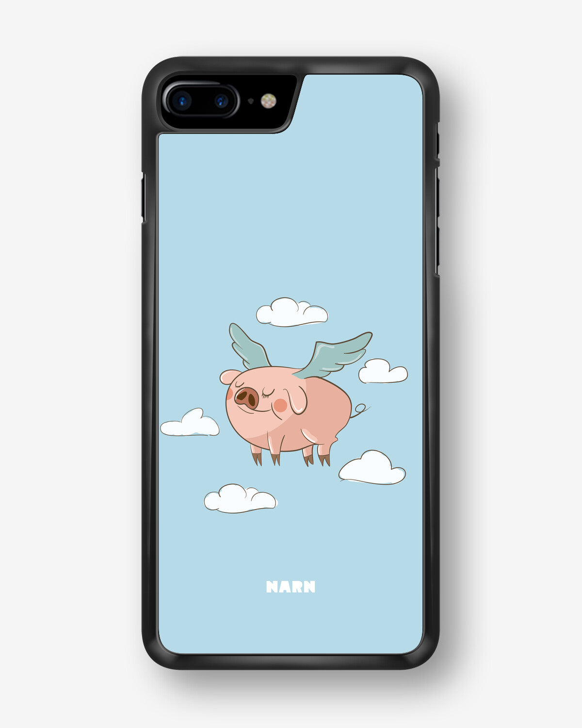 iPhone 7 Plus / 8 Plus Hard Case – Dreamy Pig - View 1
