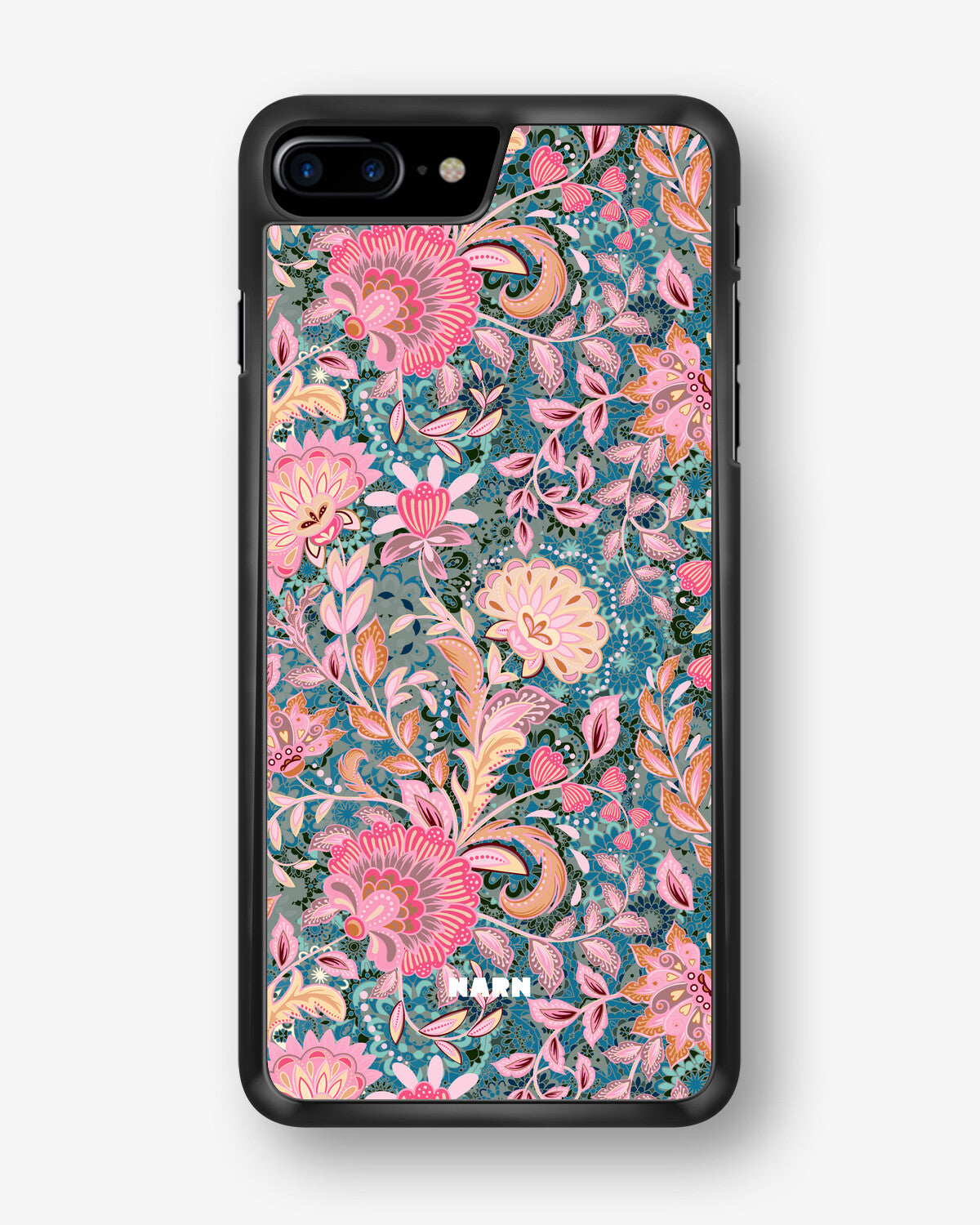iPhone 7 Plus / 8 Plus Hard Case – Fantasy Flowers - View 1