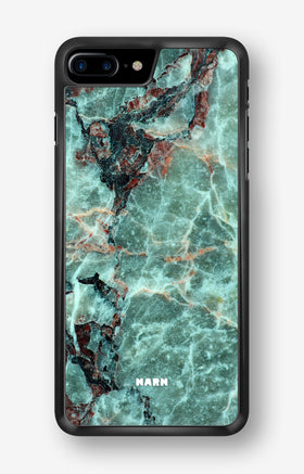 iPhone 7 Plus / 8 Plus Hard Case – Green Marble - View 1