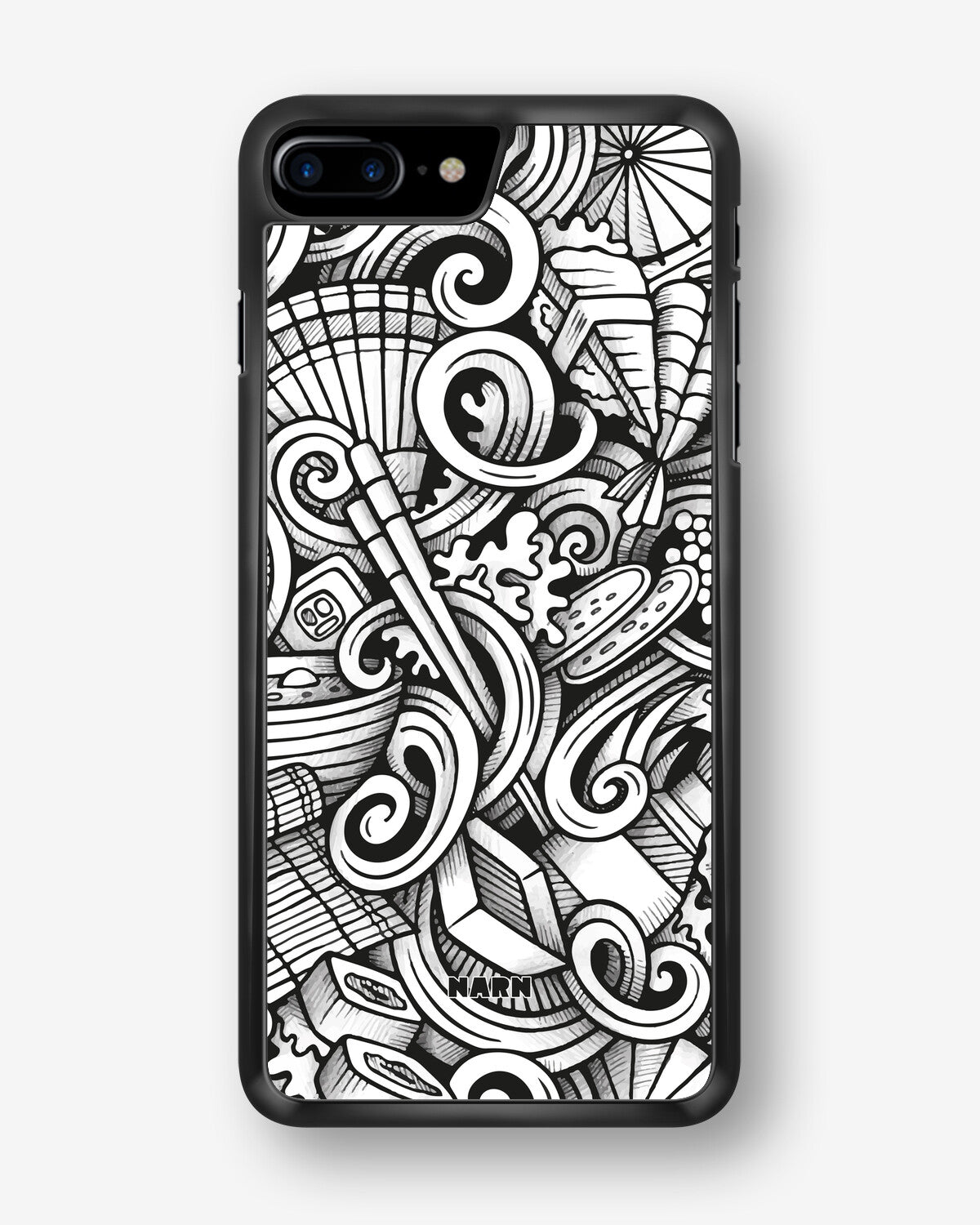 iPhone 7 Plus / 8 Plus Hard Case – Japanese Pattern - View 1