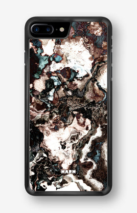 iPhone 7 Plus / 8 Plus Hard Case – Marble Brown - View 1