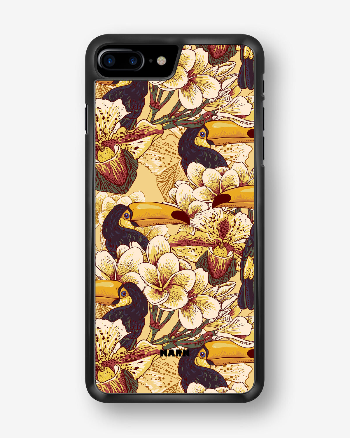 iPhone 7 Plus / 8 Plus Hard Case – Toucans - View 1