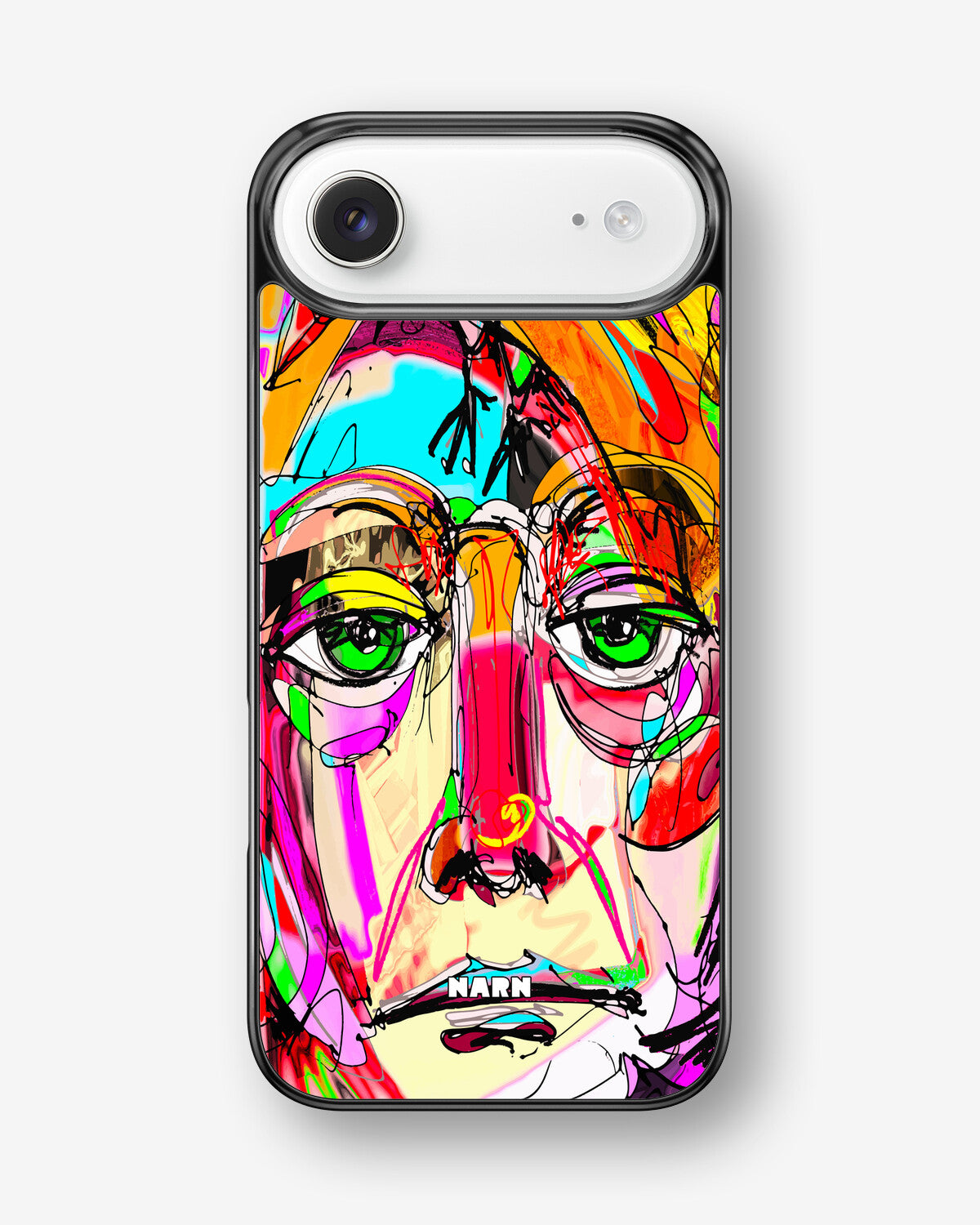 iPhone Air Hard Case – Abstract Portrait - View 1