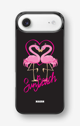 iPhone Air Hard Case – Beach Flamingo - View 1