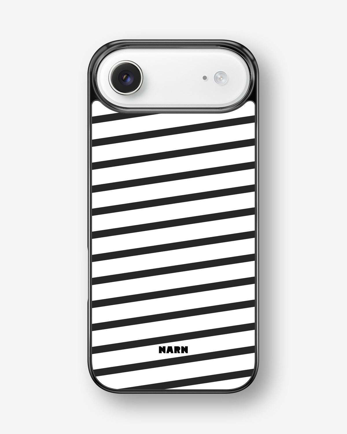 iPhone Air Hard Case – Black Stripes - View 1