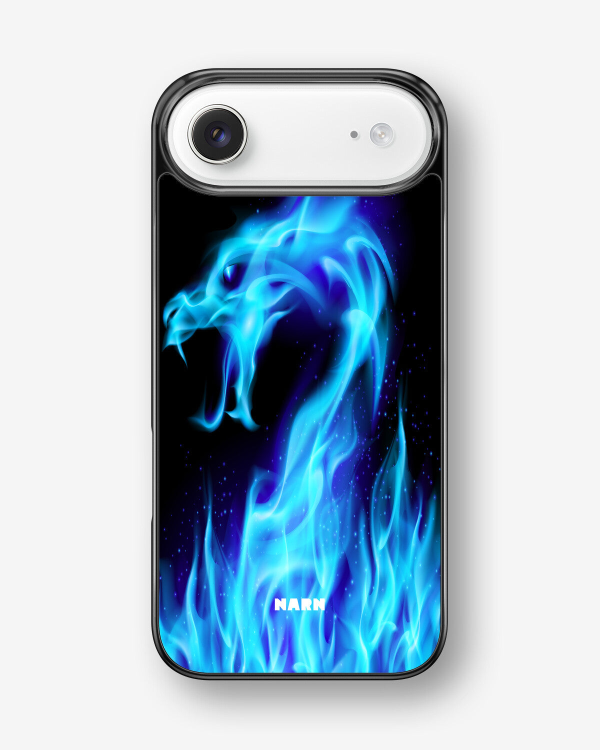 iPhone Air Hard Case – Blue Flames Dragon - View 1