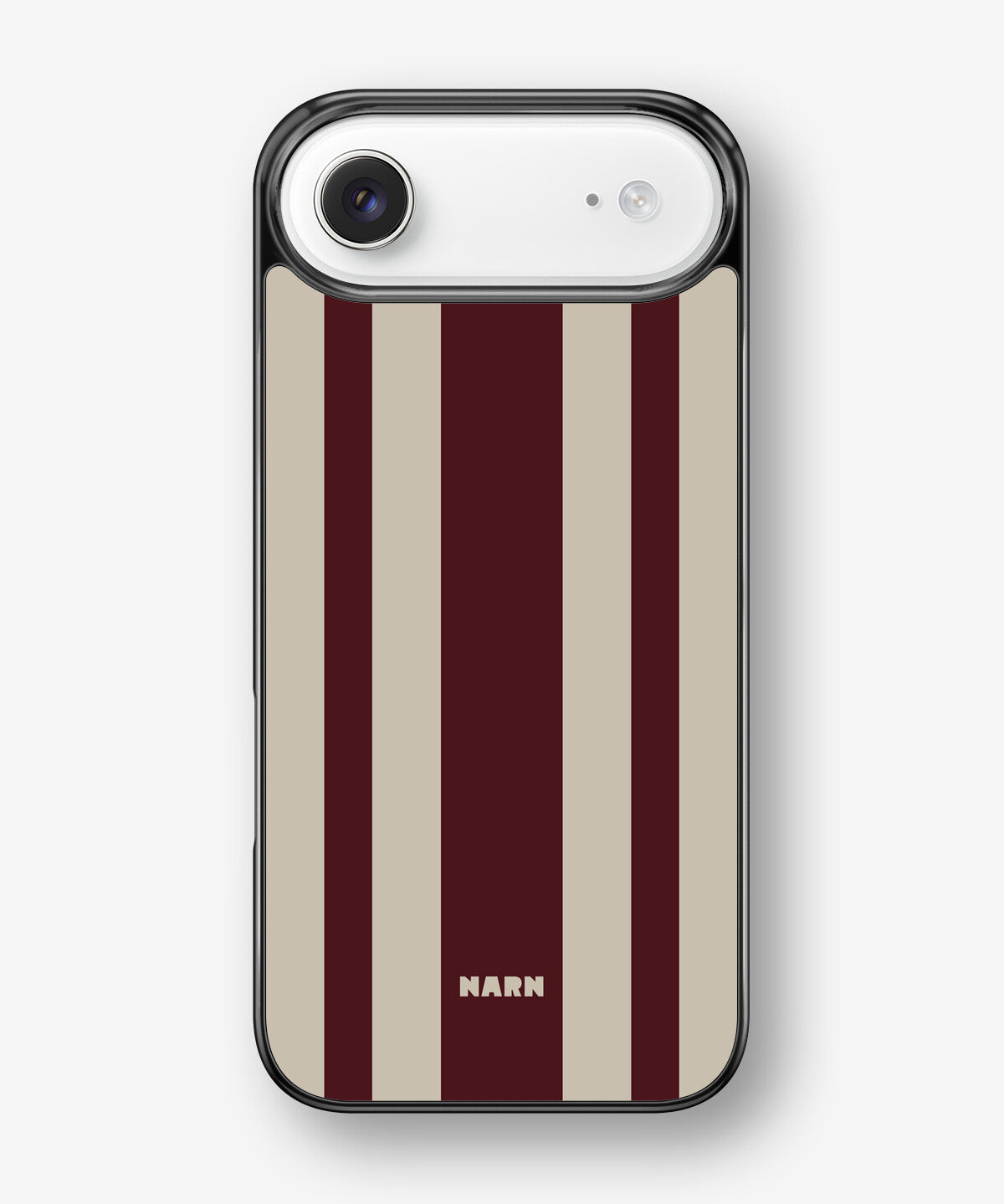 iPhone Air Hard Case – Bordeaux Stripe - View 1