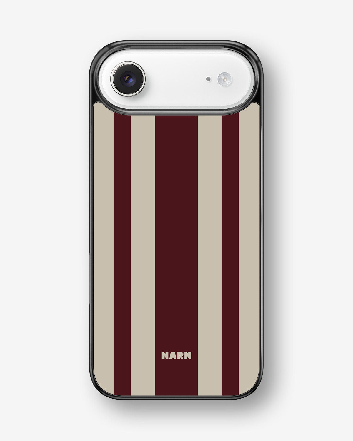 iPhone Air Hard Case – Bordeaux Stripe - View 1
