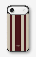 iPhone Air Hard Case – Bordeaux Stripe - View 1