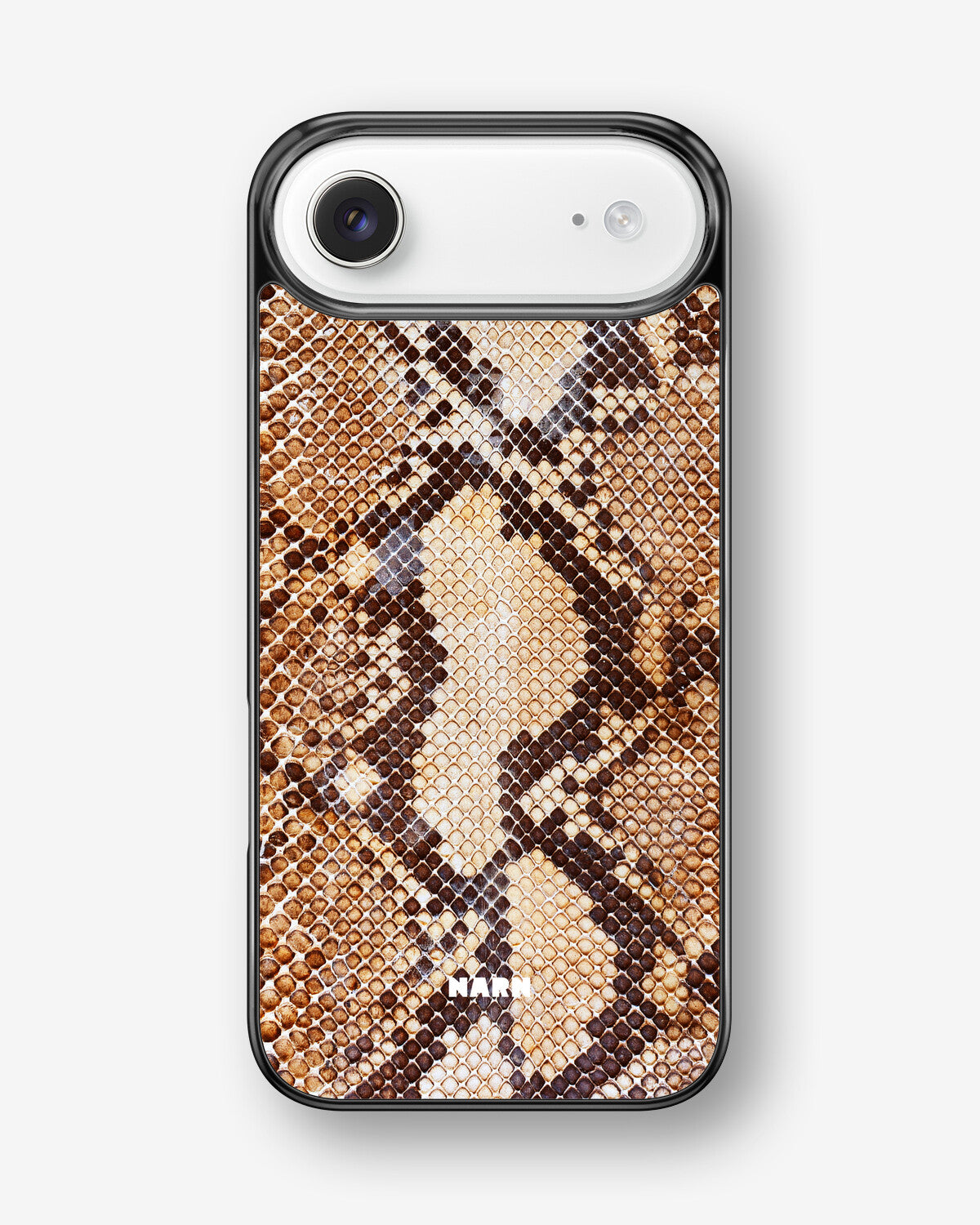 iPhone Air Hard Case – Brown Snakeskin - View 1