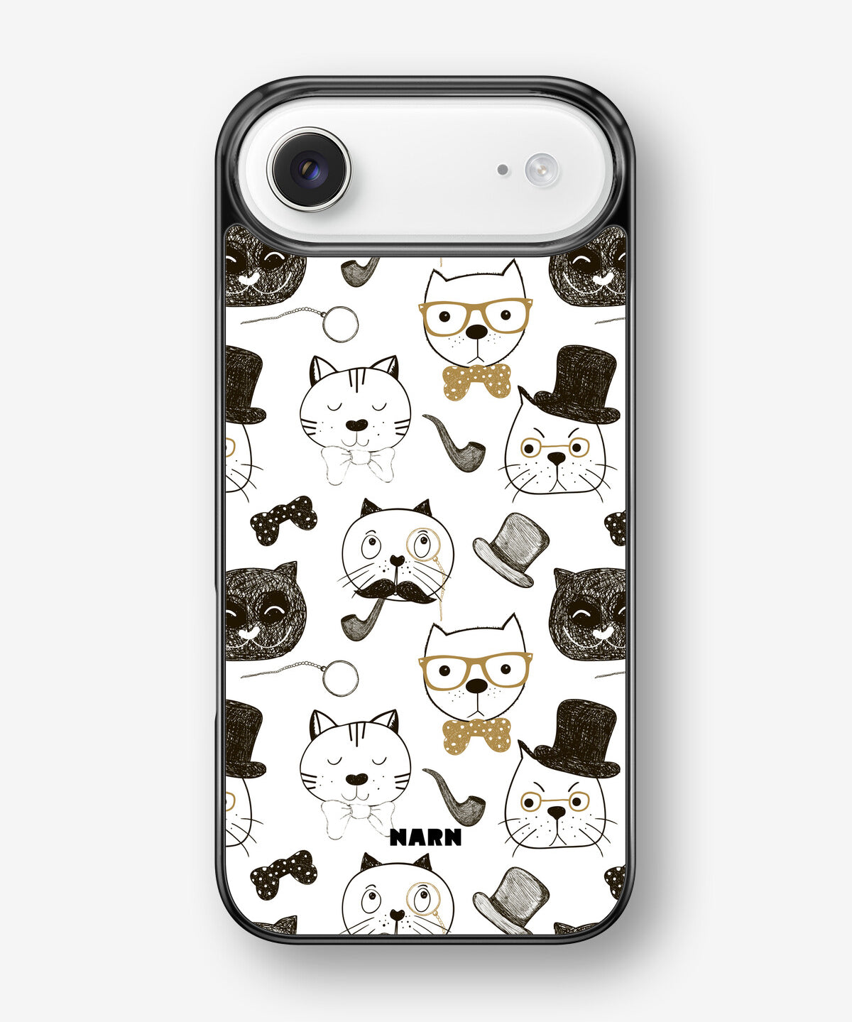 iPhone Air Hard Case – Cartoon Cats - View 1