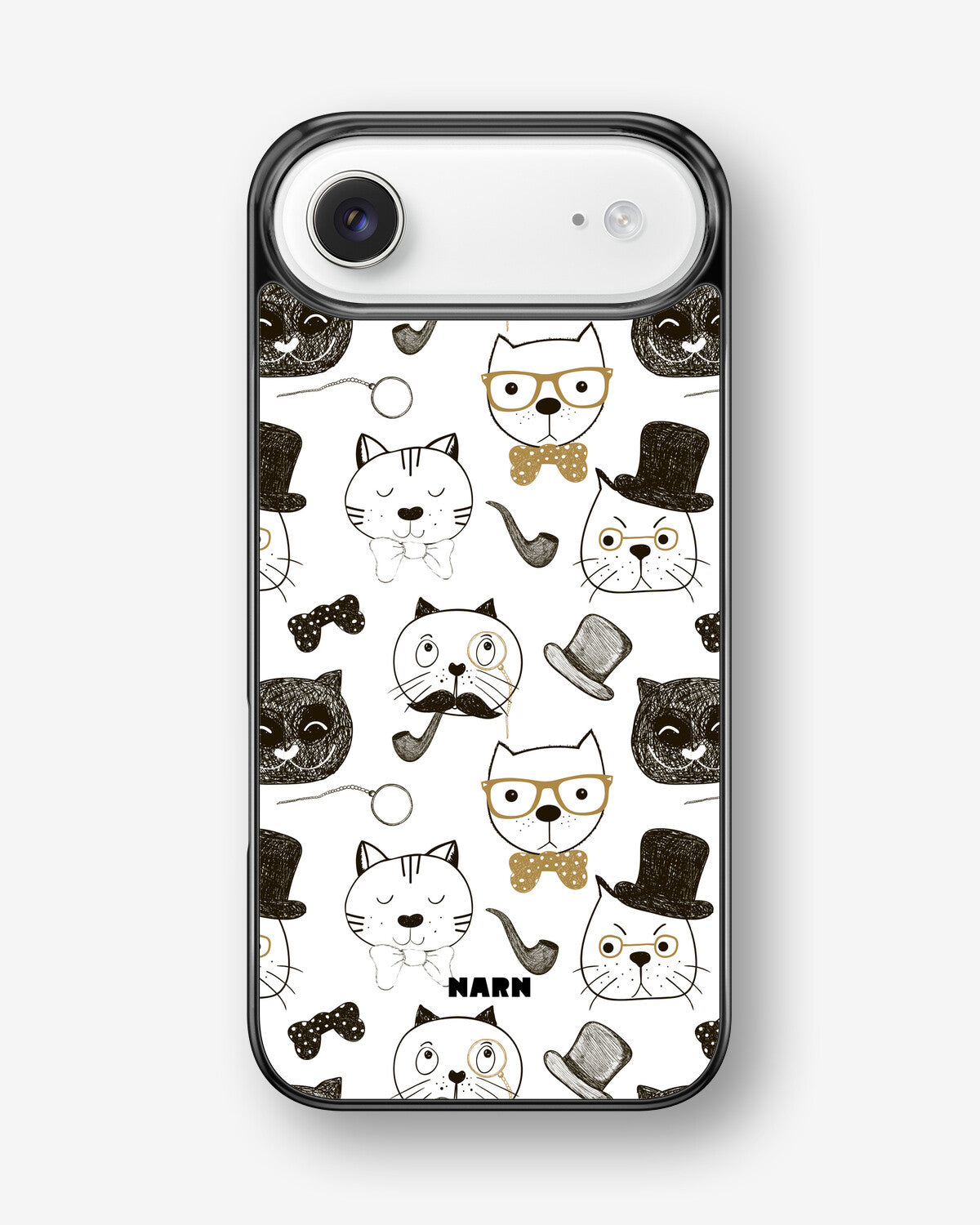 iPhone Air Hard Case – Cartoon Cats - View 1