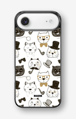 iPhone Air Hard Case – Cartoon Cats - View 1