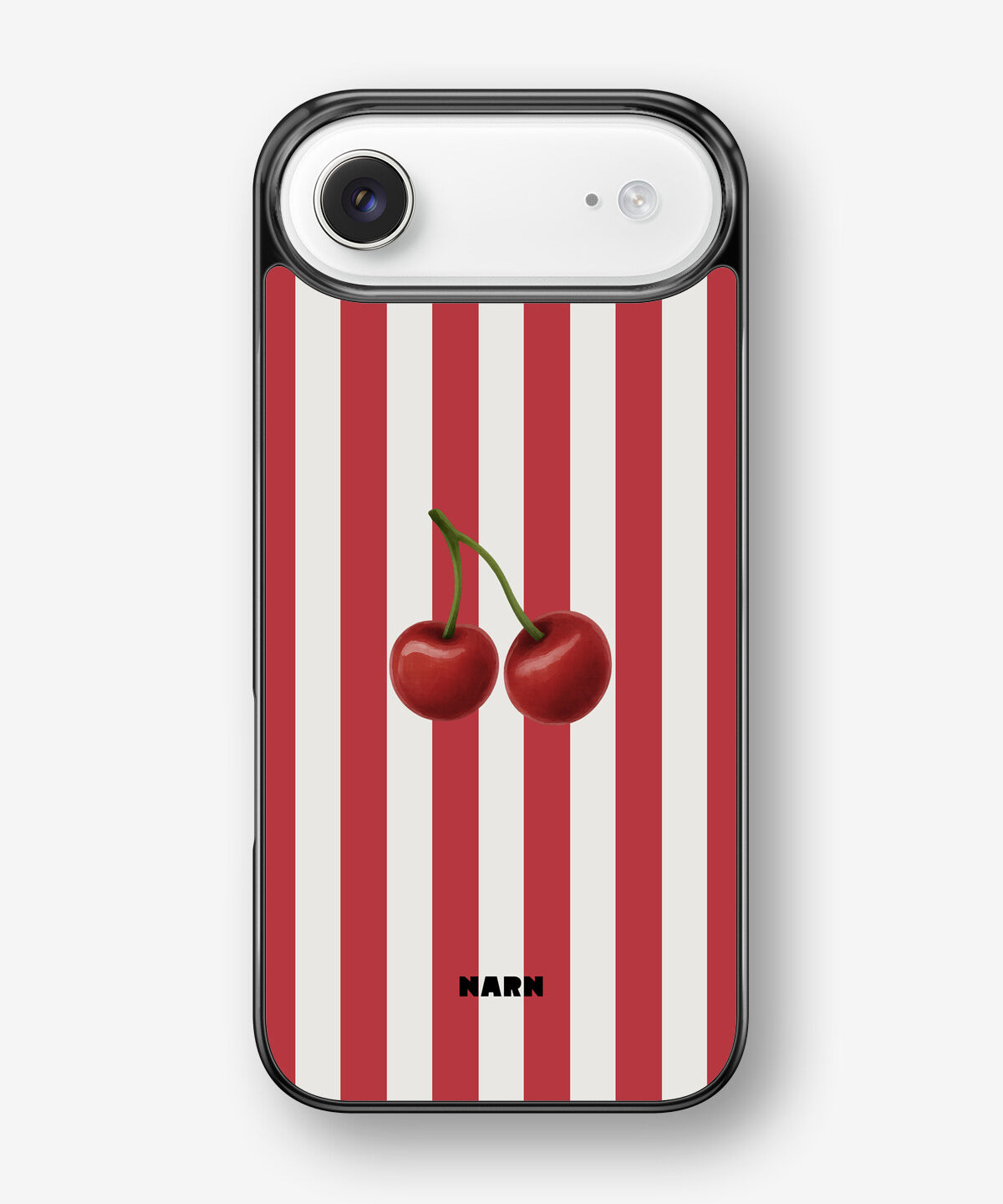 iPhone Air Hard Case – Cherry Stripes - View 1