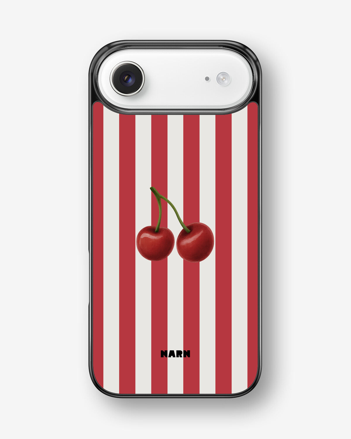 iPhone Air Hard Case – Cherry Stripes - View 1