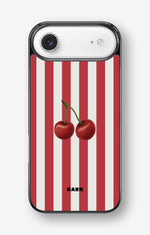 iPhone Air Hard Case – Cherry Stripes - View 1