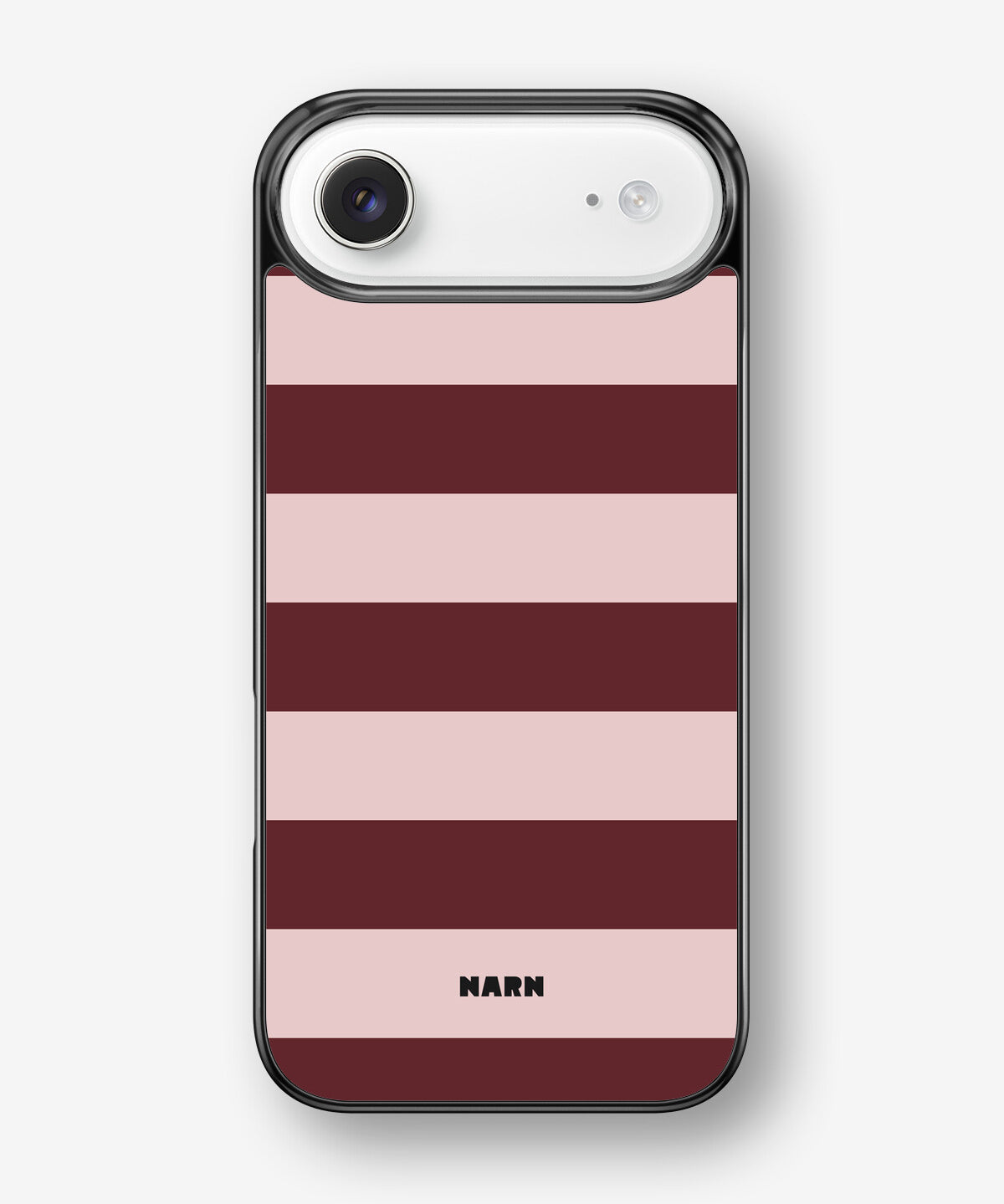 iPhone Air Hard Case – Cranberry Stripe - View 1