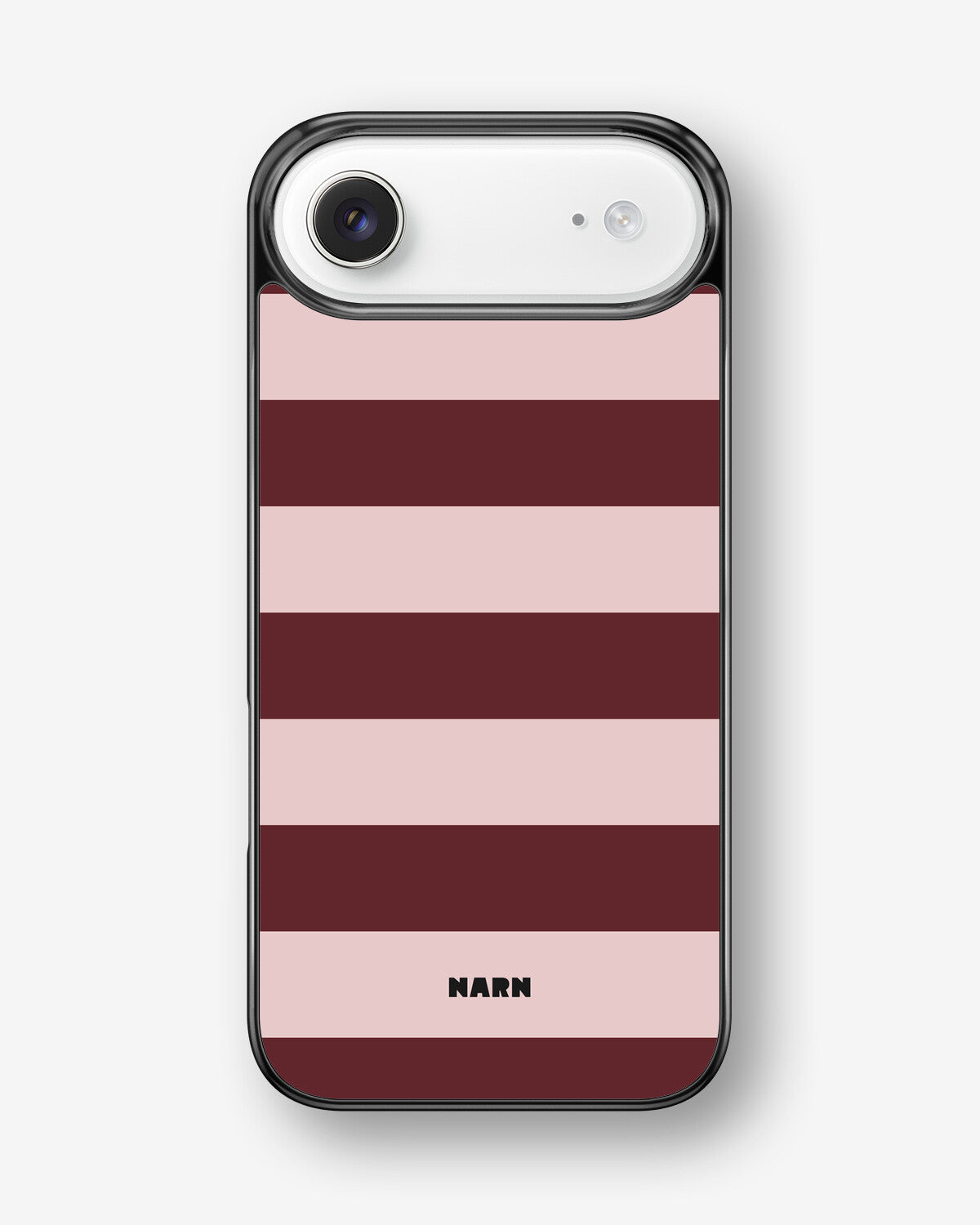 iPhone Air Hard Case – Cranberry Stripe - View 1