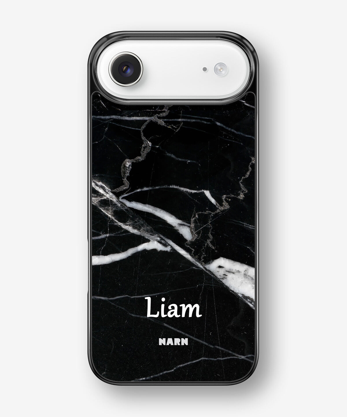 iPhone Air Hard Case – Custom - Black Marble - View 1