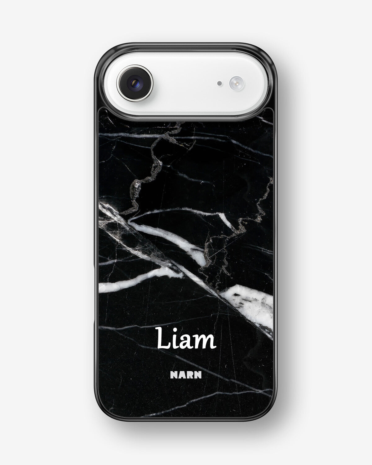 iPhone Air Hard Case – Custom - Black Marble - View 1