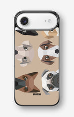 iPhone Air Hard Case – Cute Dogs - View 1