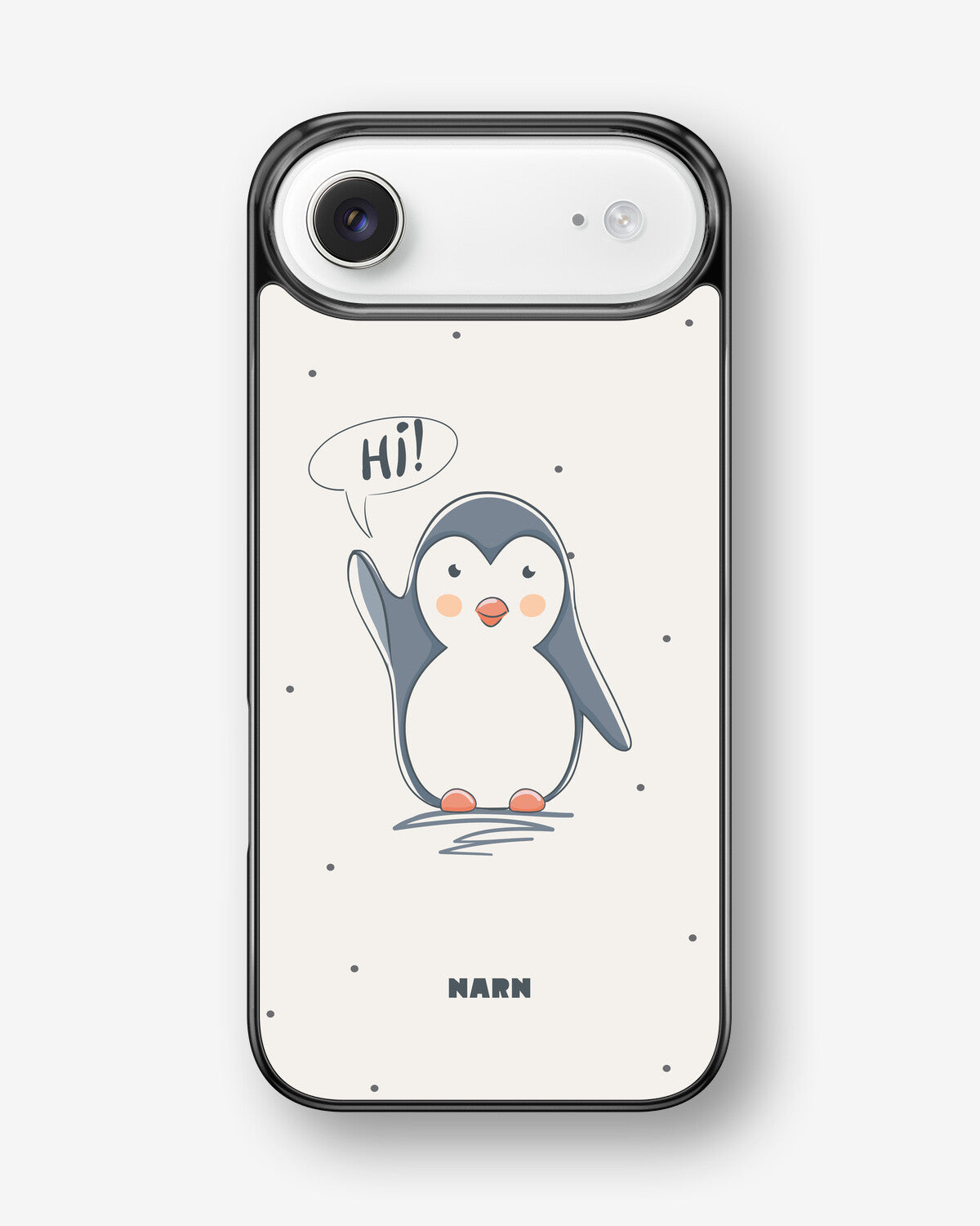 iPhone Air Hard Case – Cute Penguin - View 1