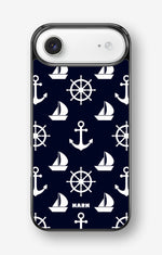 iPhone Air Hard Case – Deep Blue Voyage - View 1
