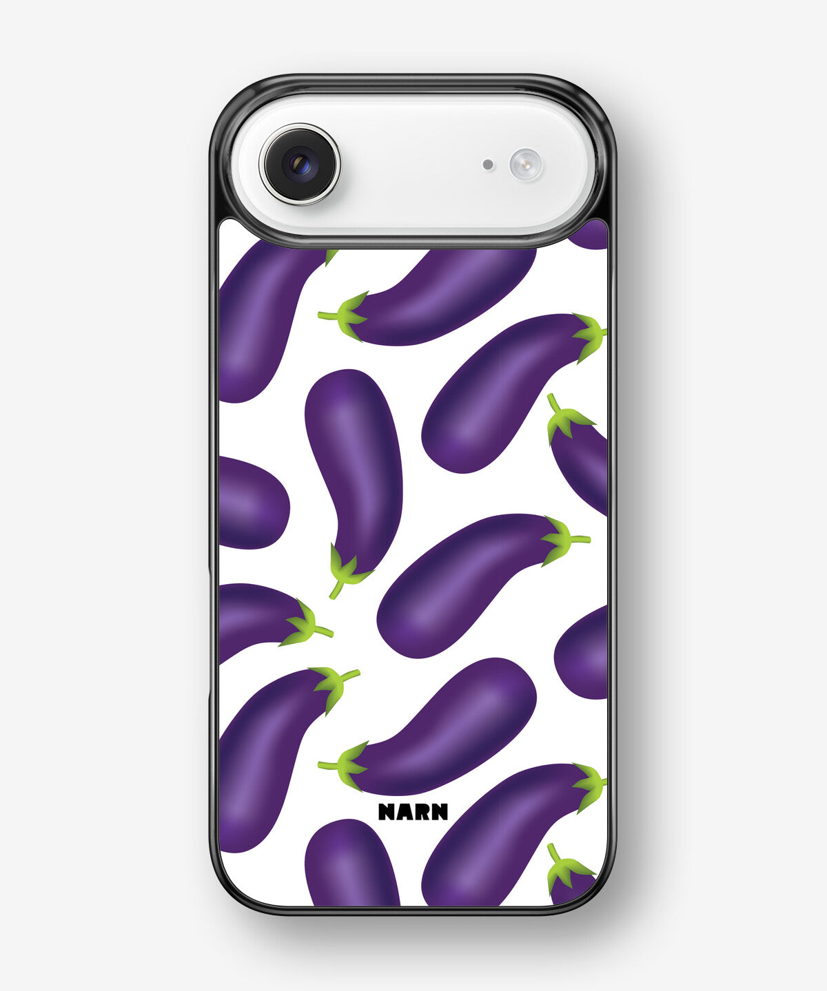iPhone Air Hard Case – Eggplant Pattern - View 1