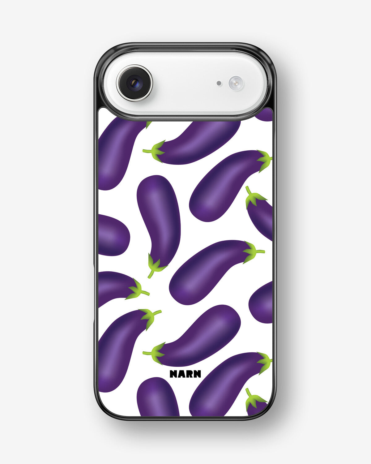 iPhone Air Hard Case – Eggplant Pattern - View 1
