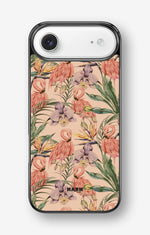 iPhone Air Hard Case – Flamingos & Flowers - View 1