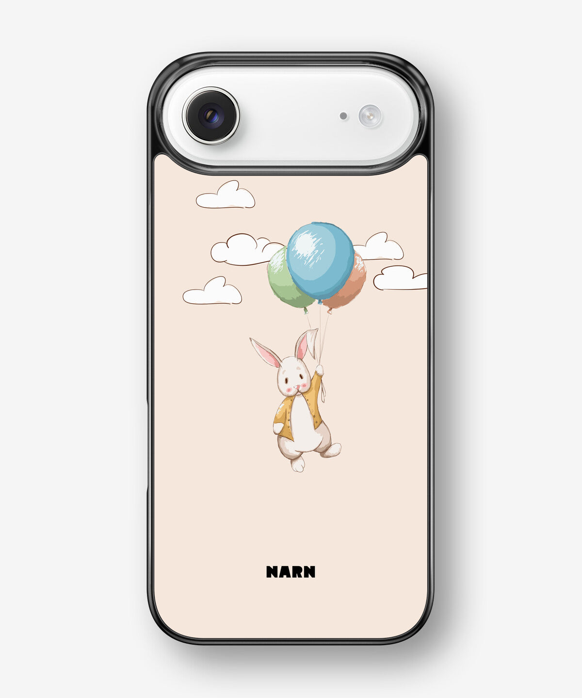 iPhone Air Hard Case – Flying Rabbit - View 1